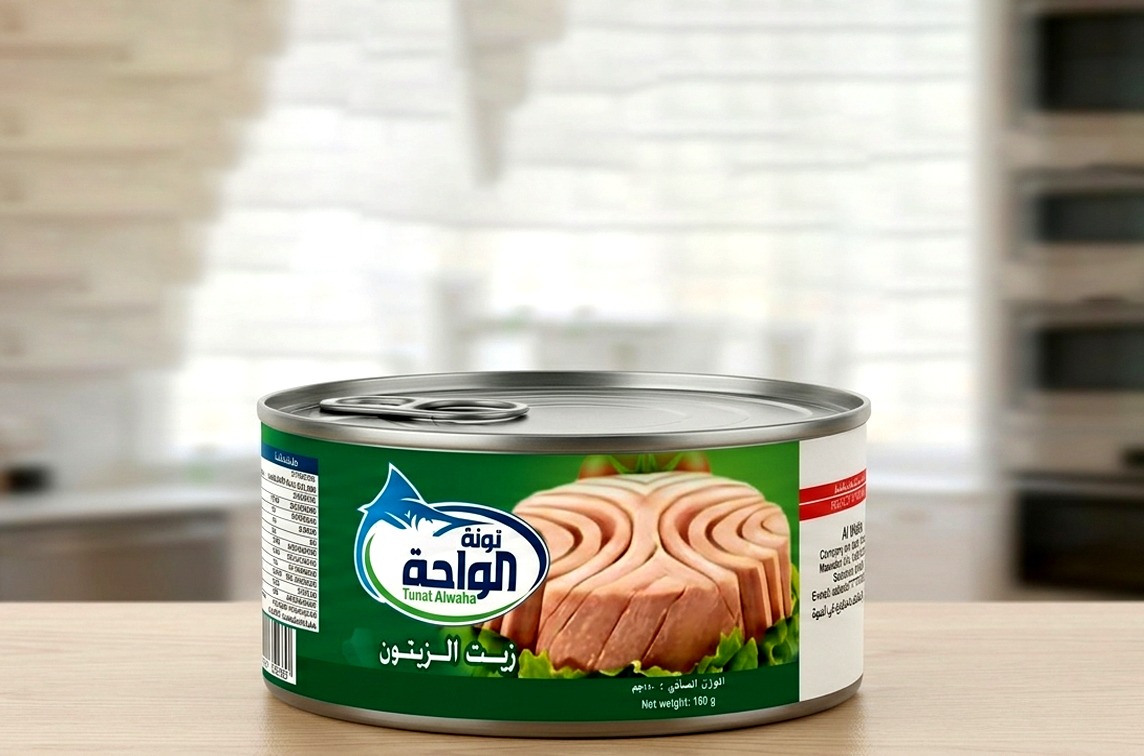 تونة الواحة بزيت الزيتون